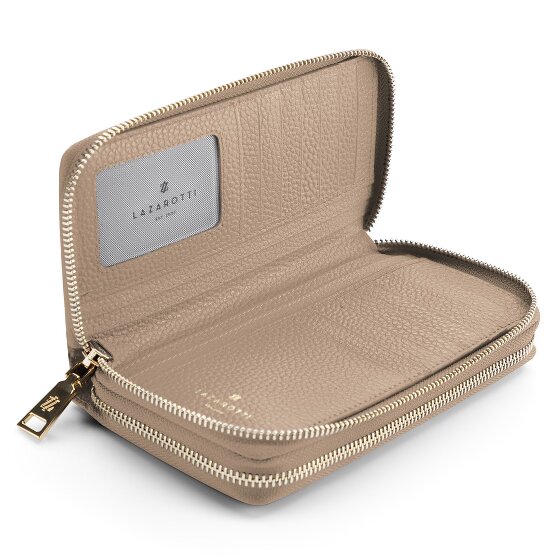 Lazarotti Bologna Leather Geldbörse RFID Schutz Leder 20 cm