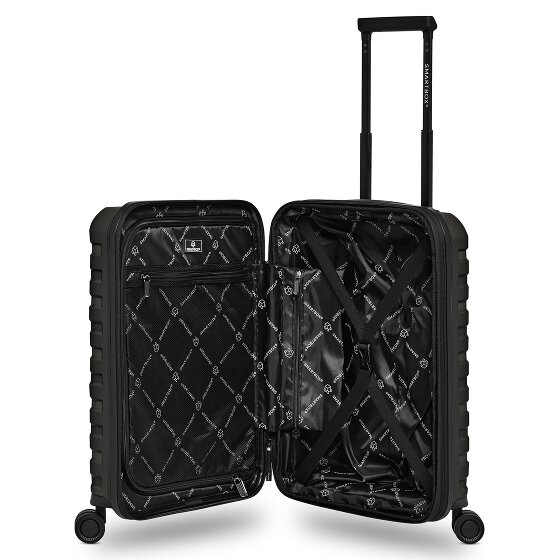 Smartbox Edition 01 4 Rollen Kabinentrolley 55 cm mit Dehnfalte