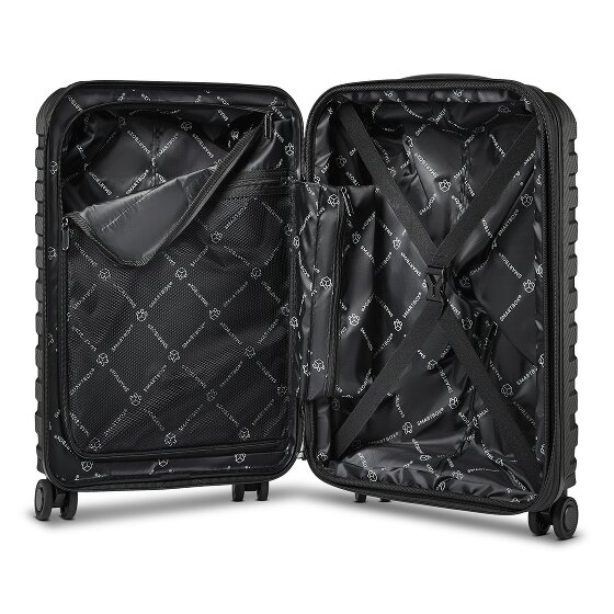 Smartbox Edition 01 4 Rollen Kabinentrolley 55 cm mit Dehnfalte
