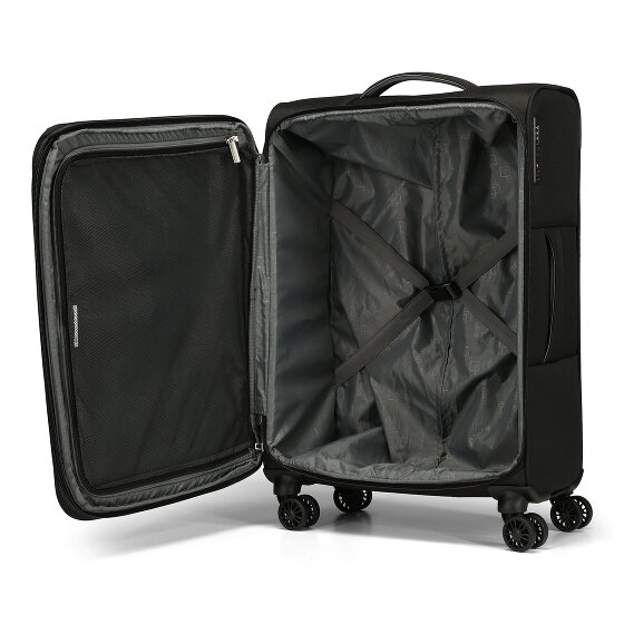 American Tourister Cloudrider 4 Rollen Trolley M 67 cm mit Dehnfalte