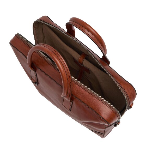 The Bridge Matteo Aktentasche Leder 38 cm Laptopfach