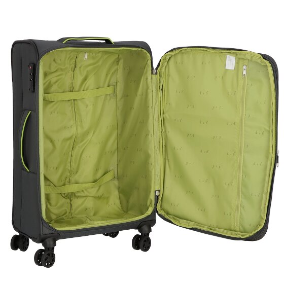d&n Travel Line 6700 4 Rollen Trolley 60 cm