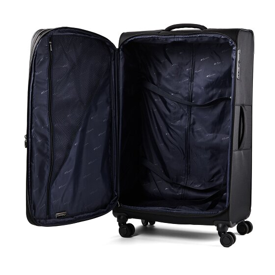 Cocoono Mauritius 4 Rollen Trolley L 81 cm mit Dehnfalte