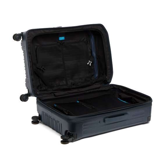 Piquadro PQ-Light 4 Rollen Trolley M 69 cm mit Dehnfalte