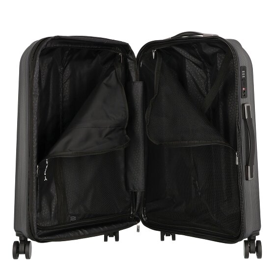 Polestream Moonrock 4 Rollen Trolley M 69 cm mit Dehnfalte