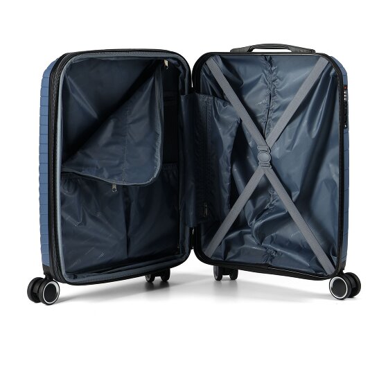 Benzi 5808 4 Rollen Kabinentrolley 55 cm mit Dehnfalte