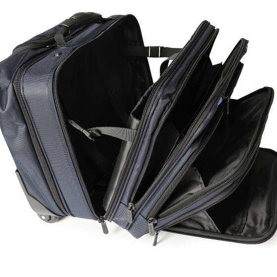 Dermata 2 Rollen Businesstrolley 38 cm Laptopfach
