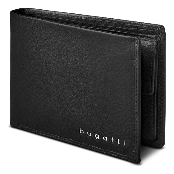 Bugatti Valencia Geldbörse RFID Schutz Leder 12 cm