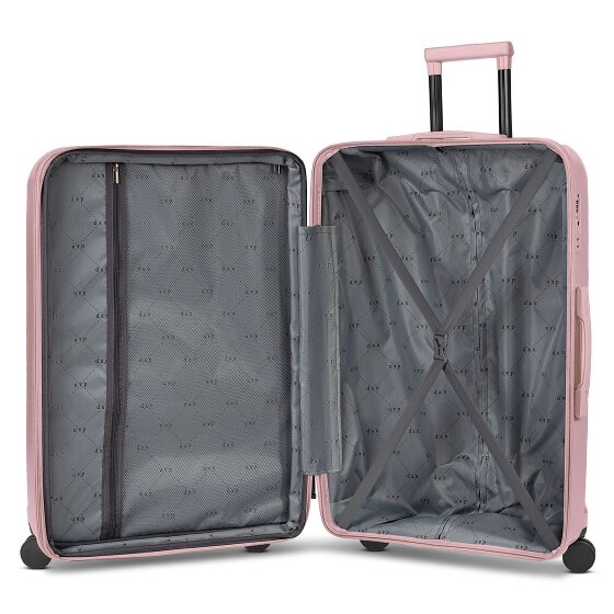 d&n South Dakota 4 Rollen Trolley L 76 cm mit Dehnfalte