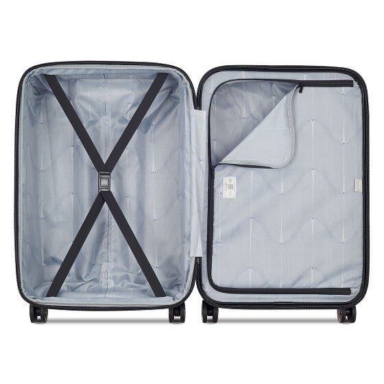 Delsey Paris Meteor 4-Rollen Kofferset M + L mit Dehnfalte
