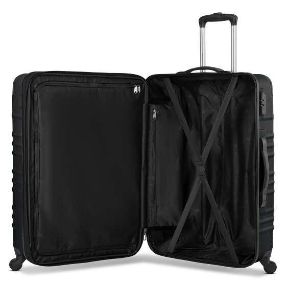 Wenger Amplar Evo 4 Rollen Trolley L 75 cm mit Dehnfalte