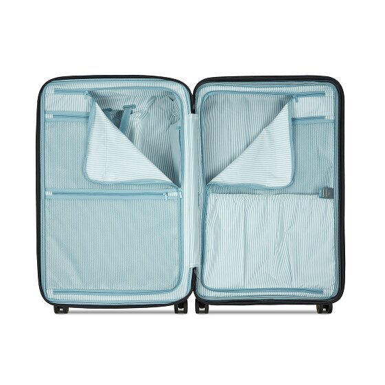 Delsey Paris Longitude 4 Rollen Trolley 81 cm mit Dehnfalte