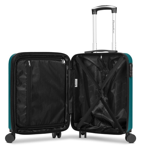 Check.In Paradise 2.0 4 Rollen Kabinentrolley S 55 cm mit Dehnfalte