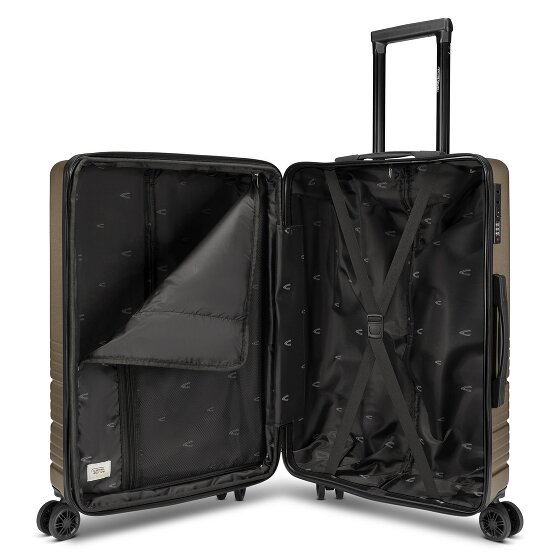 camel active Hanoi 4 Rollen Kofferset 3-teilig mit Dehnfalte