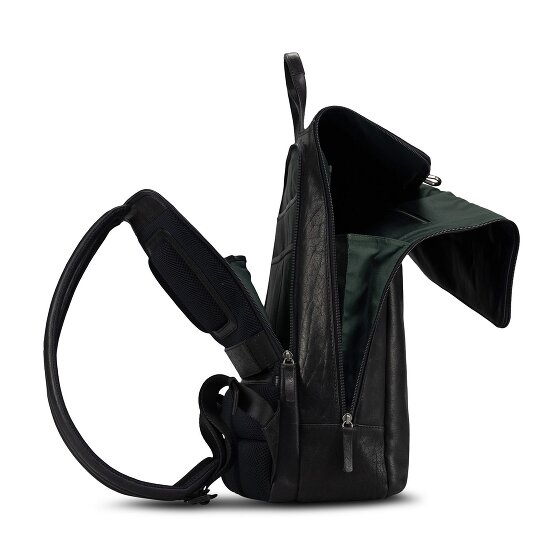 Jost Glasgow Daypack RFID Schutz Leder 42 cm Laptopfach