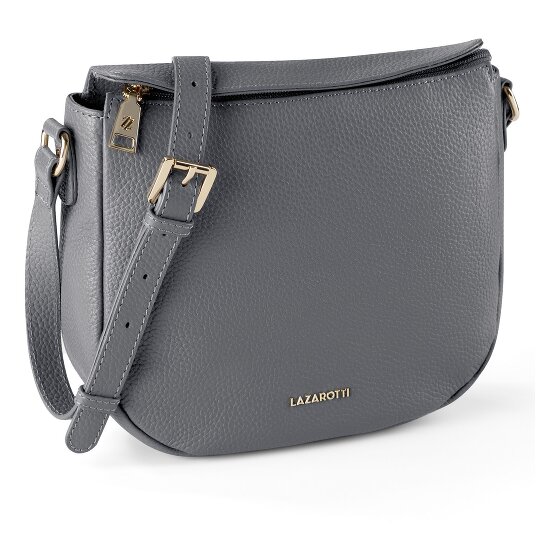 Lazarotti Bologna Leather Crossbody Umhängetasche Leder 25 cm