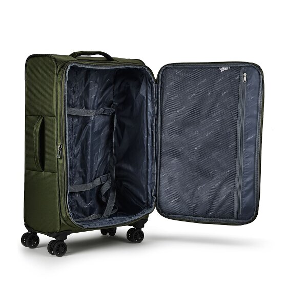 Benzi 5825 4 Rollen Trolley M 67 cm mit Dehnfalte