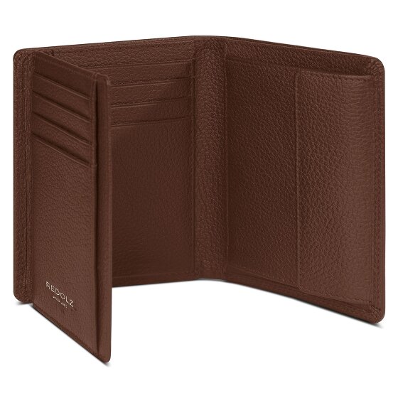 Redolz Leather Essentials HF Geldbörse RFID Leder 9,5 cm ausklappbar