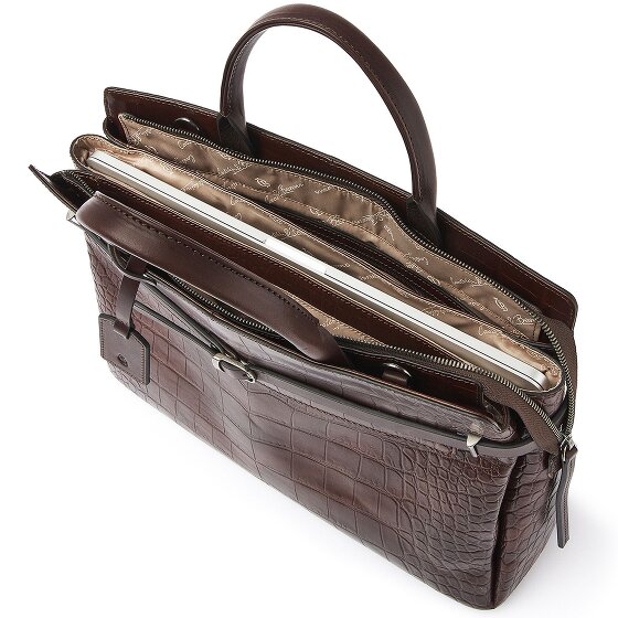 Castelijn & Beerens Shopper Tasche Leder 39 cm Laptopfach