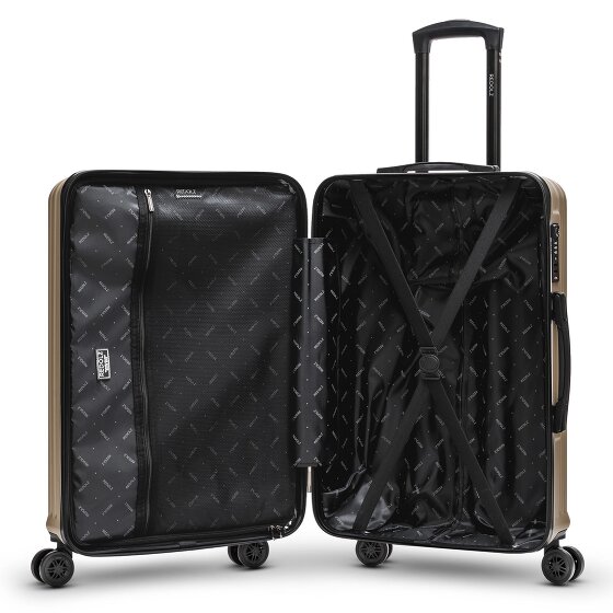 Redolz Essentials 07 3-SET 4 Rollen Kofferset 3-teilig