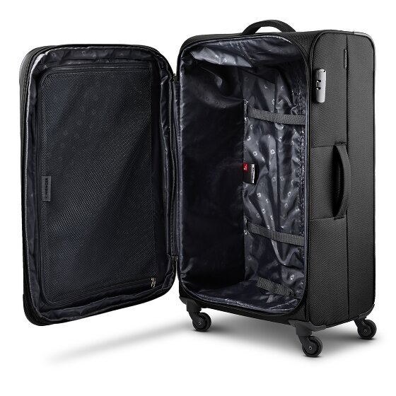 Wenger Beaumont 4-Rollen Kofferset M+L mit Dehnfalte