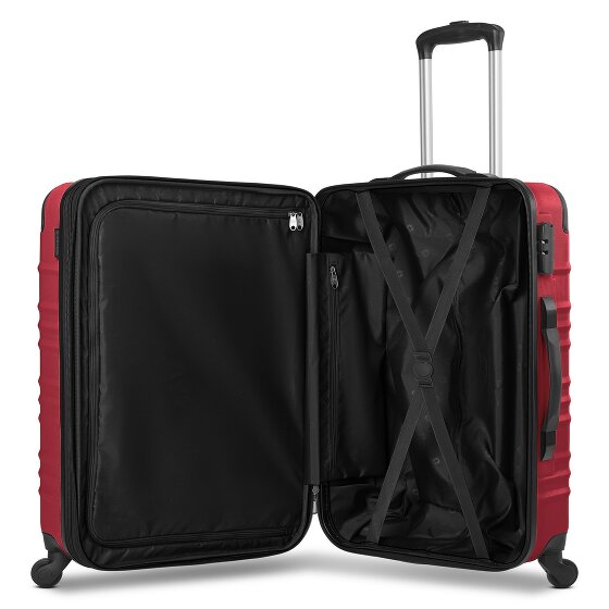 Wenger Amplar Evo 4 Rollen Trolley M 65 cm mit Dehnfalte