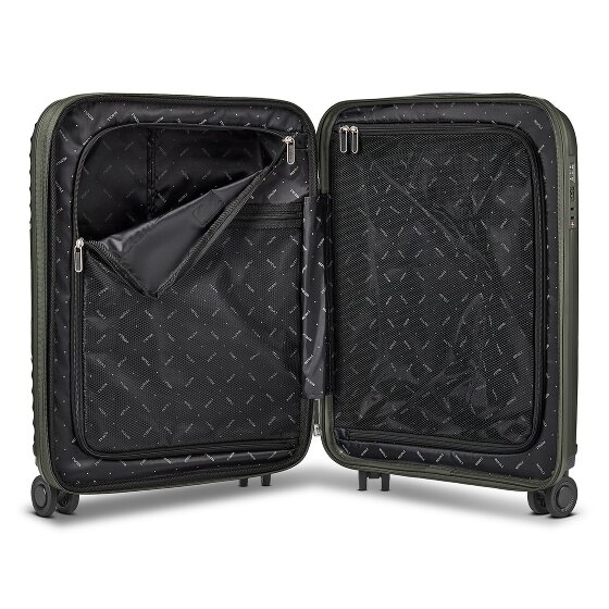 Redolz Essentials 01 4 Rollen Kabinentrolley 53 cm mit Dehnfalte
