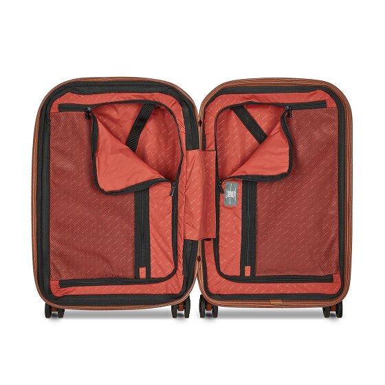 Delsey Paris Helium Ultimate 4 Rollen Kabinentrolley 55 cm mit Dehnfalte