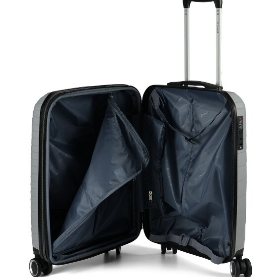 Benzi 5808 4 Rollen Kabinentrolley 55 cm mit Dehnfalte