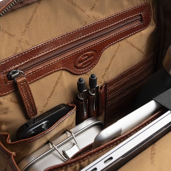 The Chesterfield Brand Marvello Daypack Leder 40 cm Laptopfach
