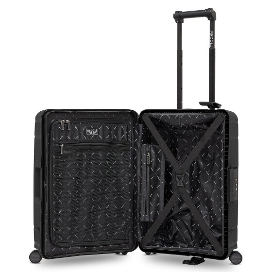 Redolz Essentials 15 4-Rollen Kabinentrolley 55 cm mit Dreipunkt-Verschluss