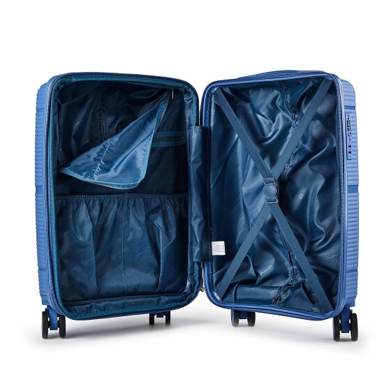Benzi 5899 4 Rollen Kabinentrolley S 55 cm mit Dehnfalte
