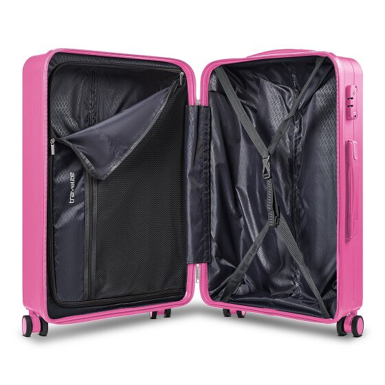 Travelite Pacific 4 Rollen Kofferset 3-teilig
