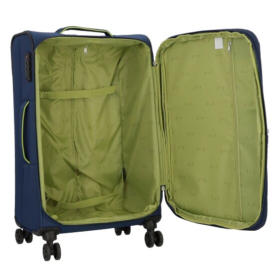 d&n Travel Line 6704 4-Rollen Kofferset 3tlg.