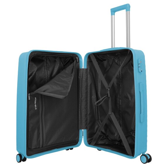 Travelite Pacific 4 Rollen Kofferset 3-teilig