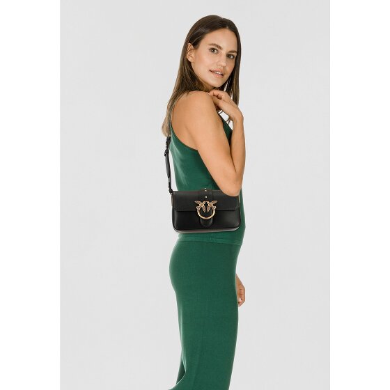 PINKO Love One Umhängetasche Leder 22 cm