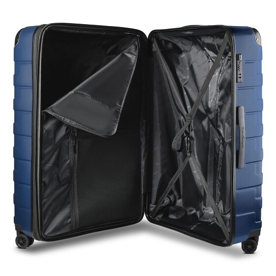 Tonino Lamborghini Milano 4 Rollen Trolley 83 cm mit Dehnfalte