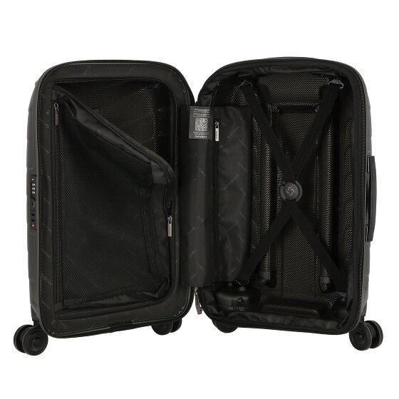 Samsonite Attrix 4 Rollen Kabinentrolley 55 cm mit Dehnfalte