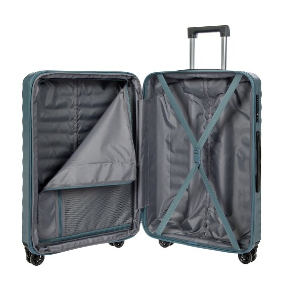 Bric's Nausicaa 4 Rollen Trolley M 69.5 cm mit Dehnfalte