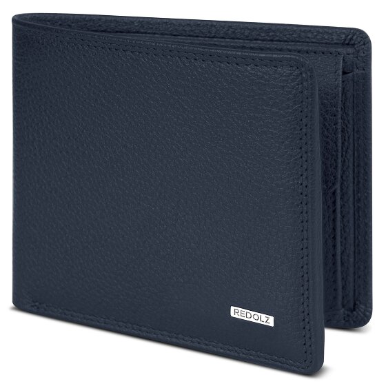 Redolz Leather Essentials QF Geldbörse RFID Leder 11,5 cm