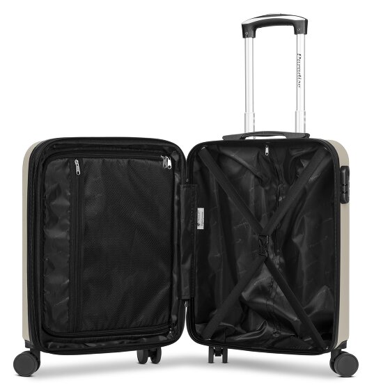 Check.In Paradise 2.0 4 Rollen Kabinentrolley S 55 cm mit Dehnfalte