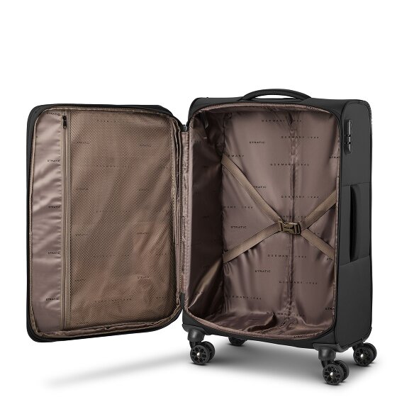 Stratic taska 4 Rollen Trolley M 65 cm mit Dehnfalte