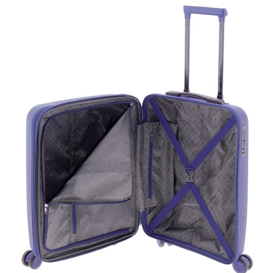 Gladiator 4400 4 Rollen Kabinentrolley 55 cm mit Dehnfalte