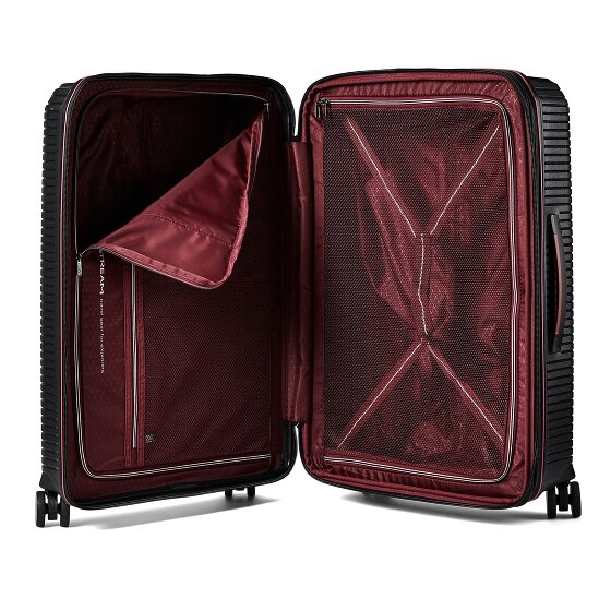 Polestream Paris 4 Rollen Trolley 69 cm mit Dehnfalte