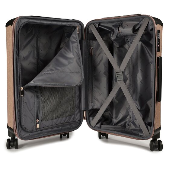Guess Wilder 4 Rollen Trolley 64 cm mit Dehnfalte