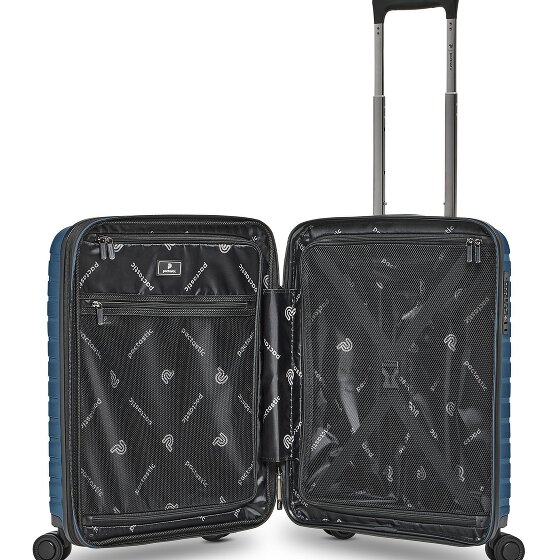 Pactastic Collection 04 THE CABIN + 4 Rollen Kabinentrolley S 55 cm mit Dehnfalte