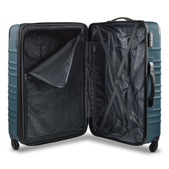 Wenger Amplar Evo 4 Rollen Trolley L 75 cm mit Dehnfalte