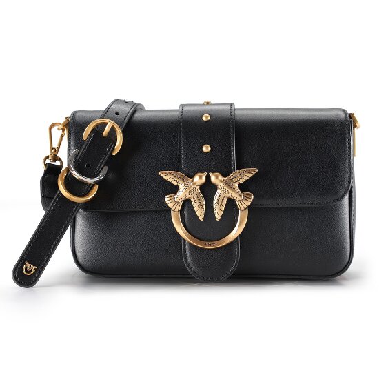 PINKO Love One Umhängetasche Leder 22 cm