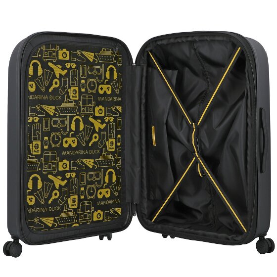 Mandarina Duck Logoduck + 4 Rollen Trolley L 75 cm