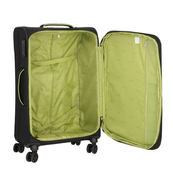 d&n Travel Line 6704 4 Rollen Kofferset 3-teilig